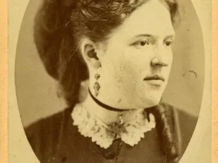 Photograph, Cabinet - Mary Frances Bristol Barr