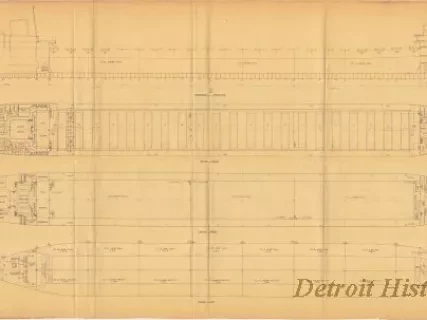 Blueprint - Hull No. 301, General Arrangement