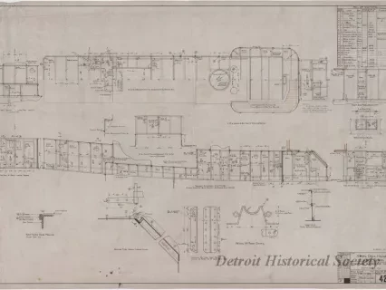 Drawing, Technical - Steel Deck House and Winch Casing