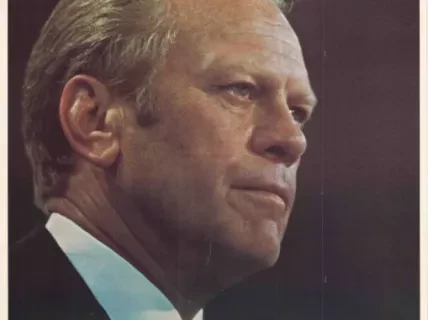 Poster, Political - He's making us proud again.
[Gerald R. Ford]