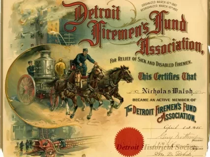 Certificate, Membership