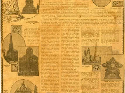 Sign, Informational - A Lifetime of Master Clock Building