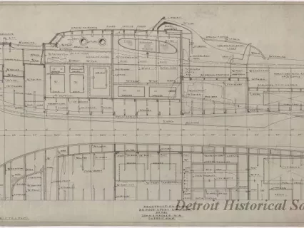 Drawing, Technical - Construction Plan, 36 Ft. Sport Cruiser