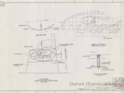 Drawing, Technical - New Ore Carrier Stack Emblem