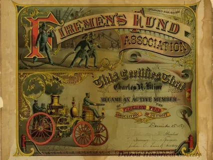 Certificate, Membership