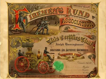 Certificate, Membership