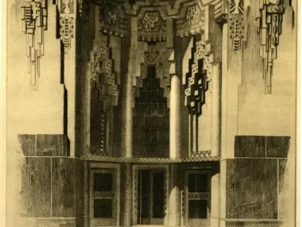 Print - The Doorway - New Union Trust Building