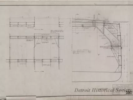 Drawing, Technical - Arch Reconstruction, Midship Section,
Steamers Venus and Neptune, Also Str. Jupiter