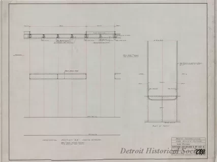 Drawing, Technical - Original Construction,
Strs. Venus & Neptune, Also Jupiter