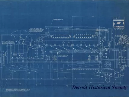 Blueprint - Wood-Allison V12 Engine