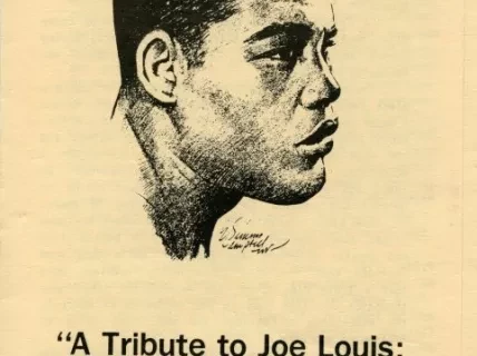 Program - A Tribute to Joe Louis: Champion of People
