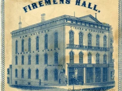 Print - Firemen's Hall