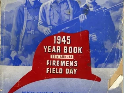 Program - Detroit Fire Department 1945 Year Book