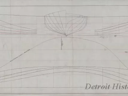 Drawing, Technical - Preliminary Lines for U. S. Fish Com. Str., Drawing No. 2
