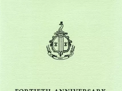 Program - The Merrill-Palmer Institute of Human Development and Family Life Fortieth Anniversary 1920-1960