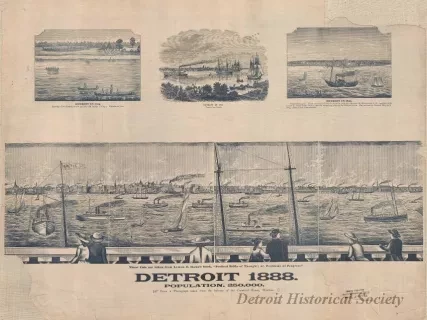 Print - Detroit 1888