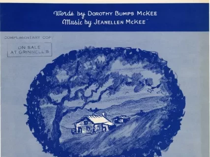 Music, Sheet - Michigan Pioneers