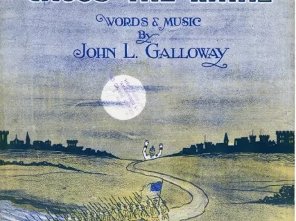 Music, Sheet - When the Yankees Cross the Rhine