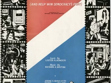 Music, Sheet - Dress Up Your Dollars in Khaki (And Help Win Democracy's Fight)