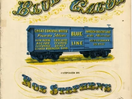 Music, Sheet - Blue Line Galop