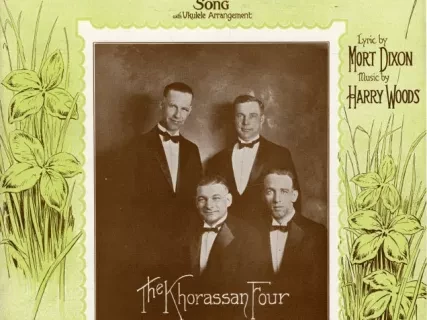 Music, Sheet - I'm Looking Over a Four Leaf Clover