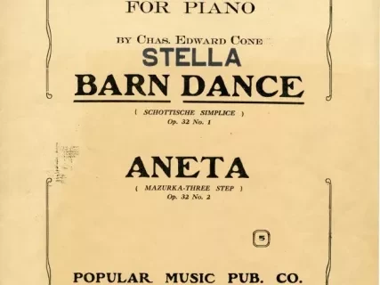 Music, Sheet - Barn Dance
Aneta