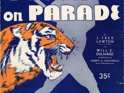 Music, Sheet - Tigers on Parade
