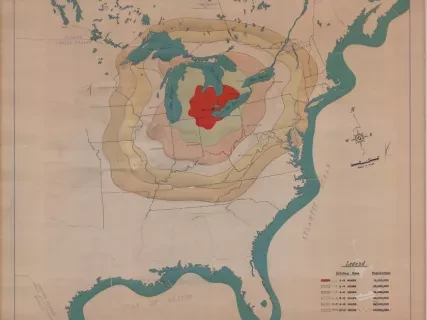 Map - Driving Time
[from Detroit]