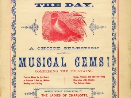Music, Sheet - Popular Songs of the Day