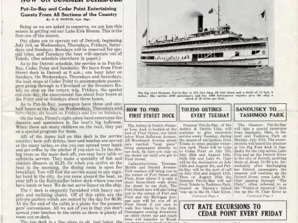 Newspaper - The Lake Erie Breeze, Vol. VII, No. 1