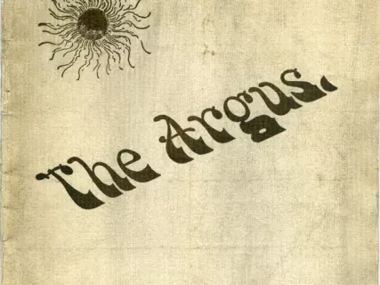 Magazine - The Argus, Vol. III, No. 10