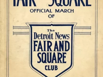 Music, Sheet - Fair and Square March