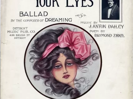 Music, Sheet - When I Look into Your Eyes