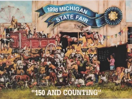 Poster - 1998 Michigan State Fair
