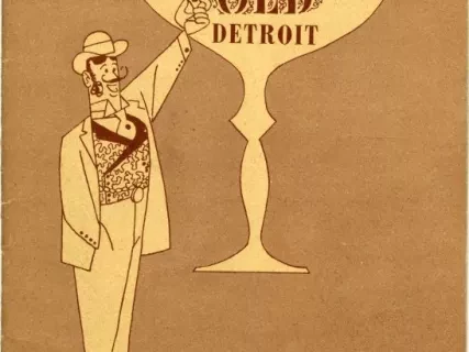 Booklet - Chop Talk: Wining, Dining and Night Life in Old Detroit, 1701-1951