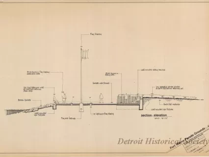 Blueprint - Fort Wayne Parade Grounds - Alt. 2