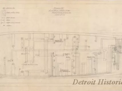 Drawing, Technical - Fisher 58,
Electrical Wiring Plan
