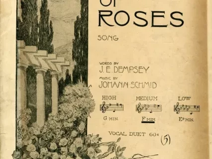 Music, Sheet - The Garden of Roses
