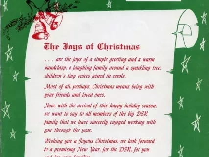 Periodical - DSR Reporter, November-December 1958