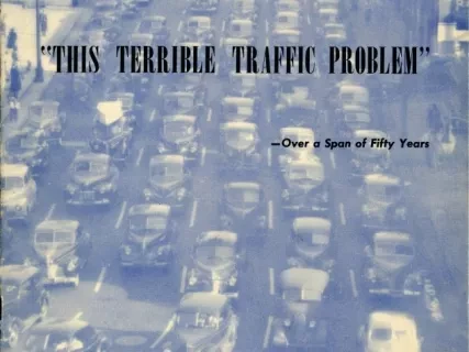 Essay - This Terrible Traffic Problem