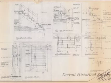 Blueprint - Historic Fort Wayne,
Post Hospital Restoration