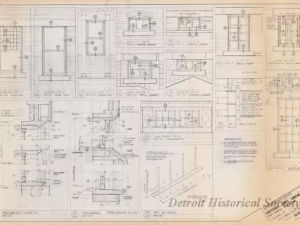 Blueprint - Historic Fort Wayne, 
Post Hospital Restoration