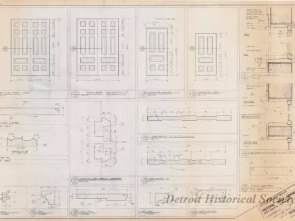 Blueprint - Historic Fort Wayne, 
Post Hospital Restoration