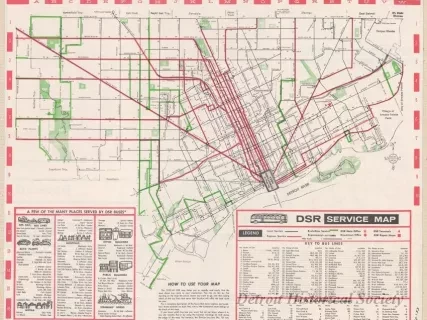 Map - DSR Service Map
