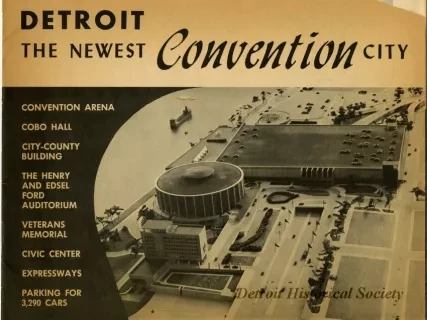 Booklet - Detroit, The Newest Convention City