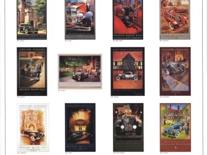 Poster - Concours d'Elegance