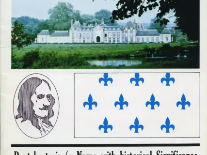 Booklet - Pontchartrain: a Name with historical Significance