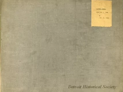 Ledger - Payroll Sheets from Jan 1, 1924 to Dec. 31, 1924