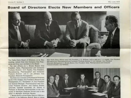 Newsletter - Parke-Davis Review, vol. 31, no. 4, May-June 1974