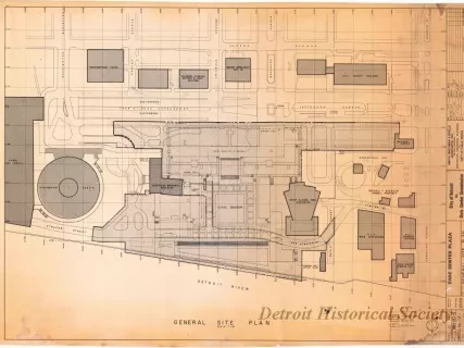 Blueprint - Civic Center Plaza - General Site Plan